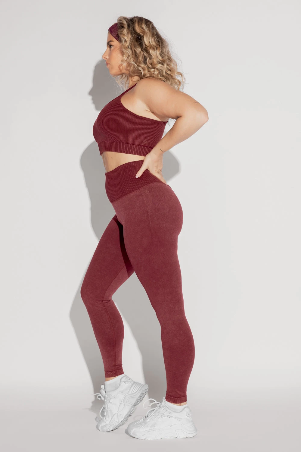 Supersculpt™ Seamless Leggings - Garnet - Image 7