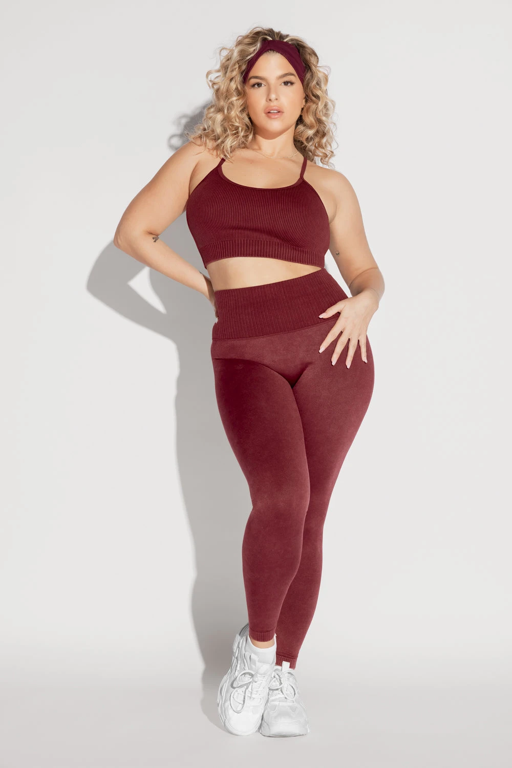 Supersculpt™ Seamless Leggings - Garnet - Image 2
