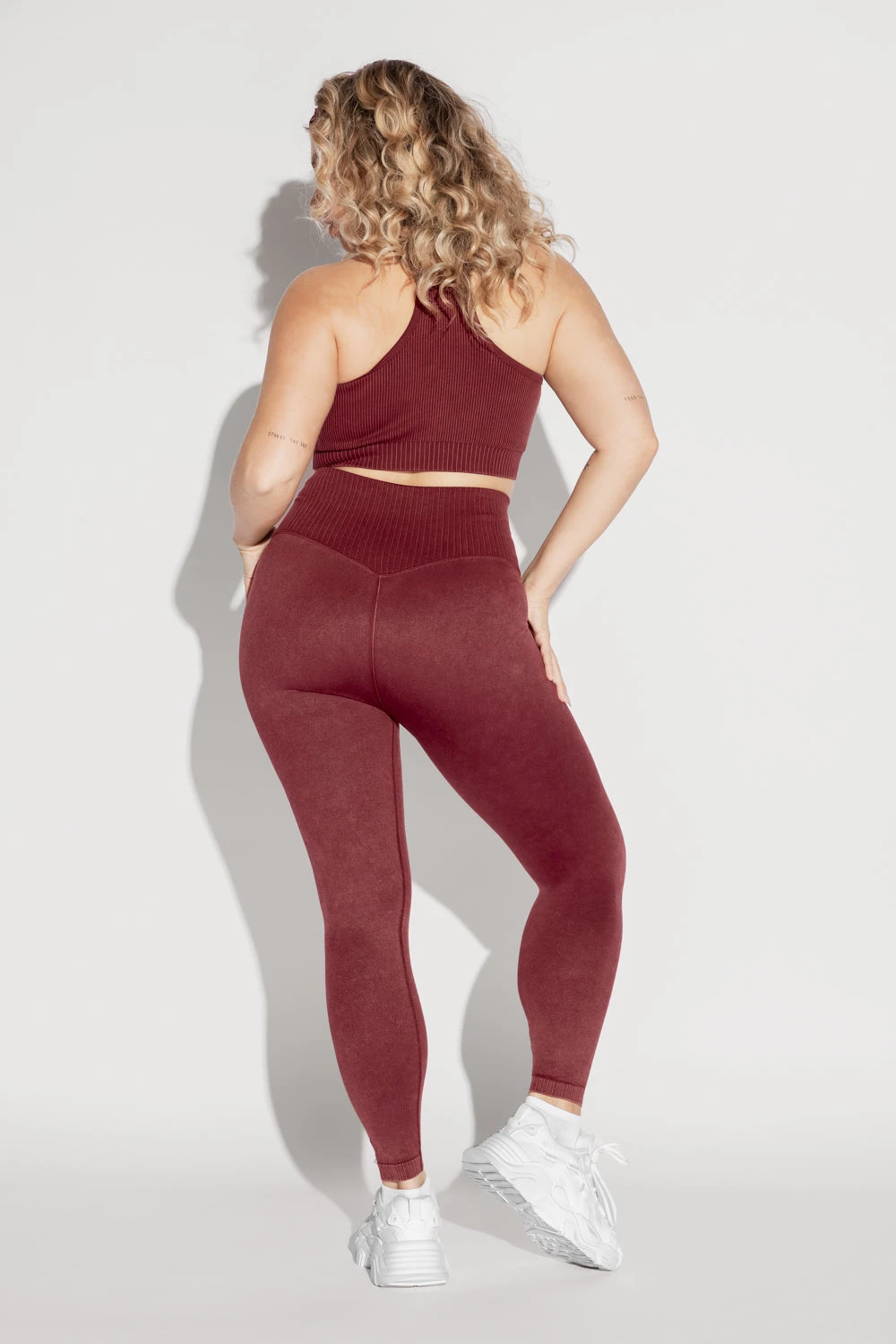 Supersculpt™ Seamless Leggings - Garnet - Image 5