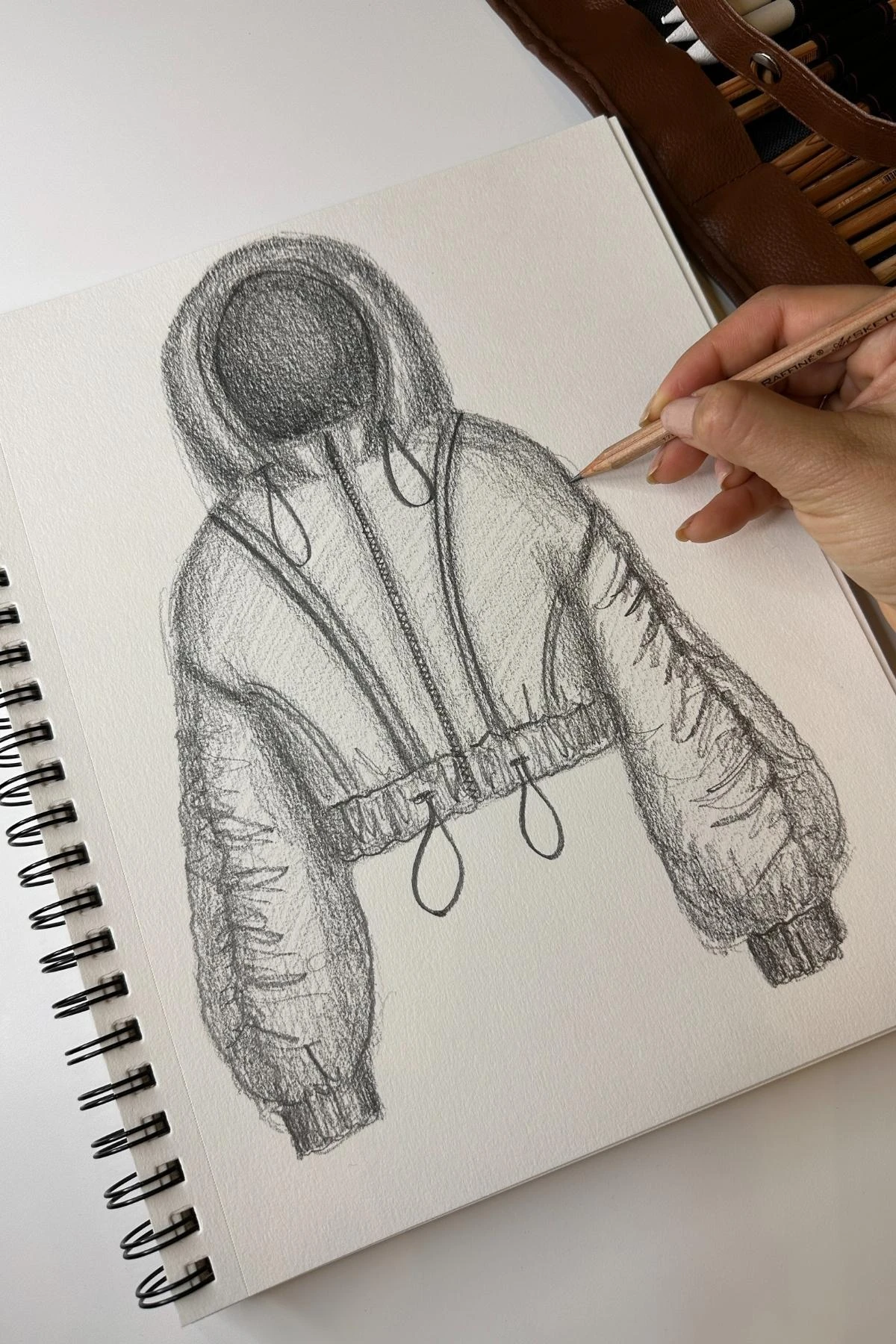 Whimsical Breeze Windbreaker - White - Image 3