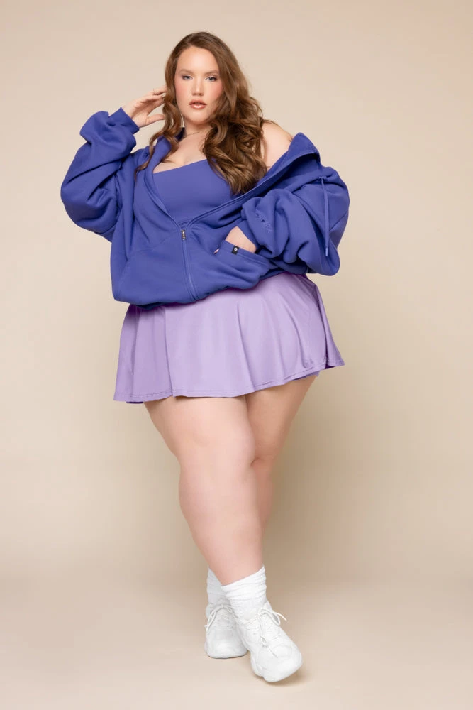 Zip Cloud Hoodie - Iris - Image 7