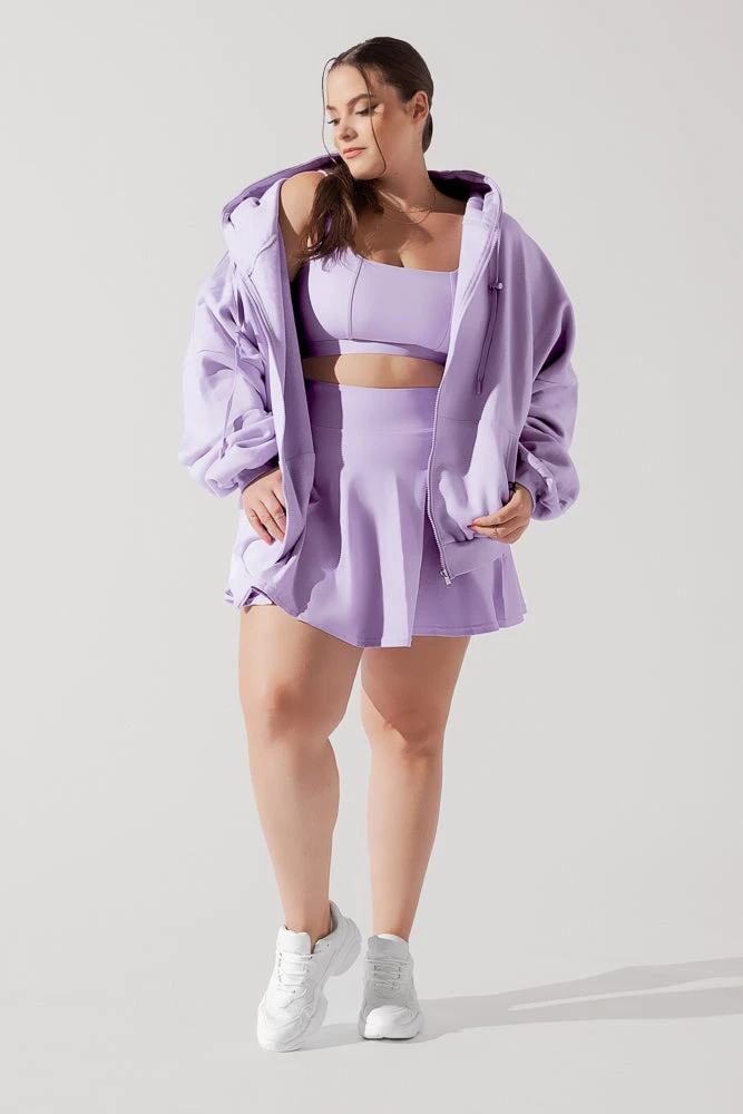 Zip Cloud Hoodie - Digital Lavender - Image 2