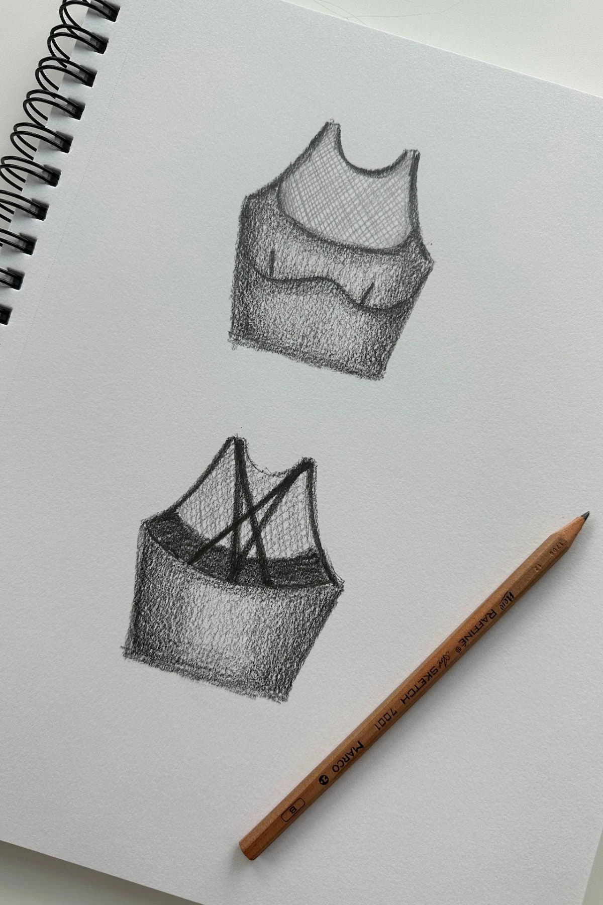 Celeste Mesh Crop Bralette - Black - Image 3